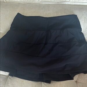 Lululemon Black tennis skirt